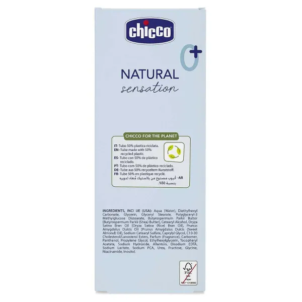 Creme E Oli | Chicco Baby Crema Corpo Natural Sensation