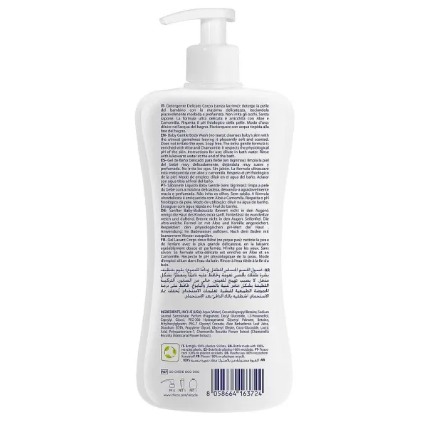 Shampoo E Bagnoschiuma | Chicco Baby Detergente Corpo Delicato Natural Sensation