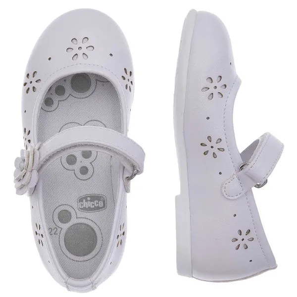 Ballerine | Chicco Ballerina Bambina Cedy Bianco-300