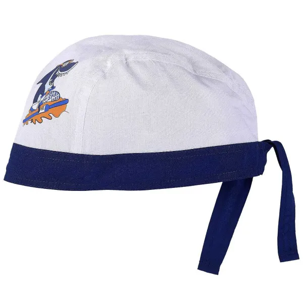 Cappelli, Guanti E Sciarpe | Chicco Bandana Bianco E Blu