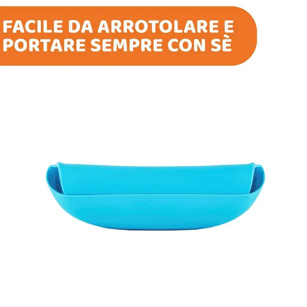 Bavaglini | Chicco Bavaglino In Silicone Facile Da Arrotolare Rosa