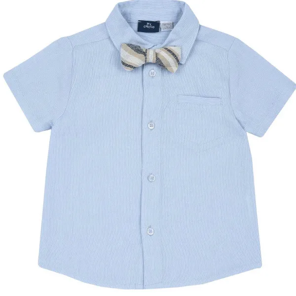 Camicie | Chicco Camicia Manica Corta Con Papillon