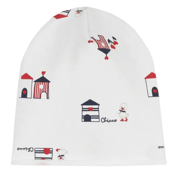 Cappelli, Guanti E Sciarpe | Chicco Cappello In Felpa Bianco