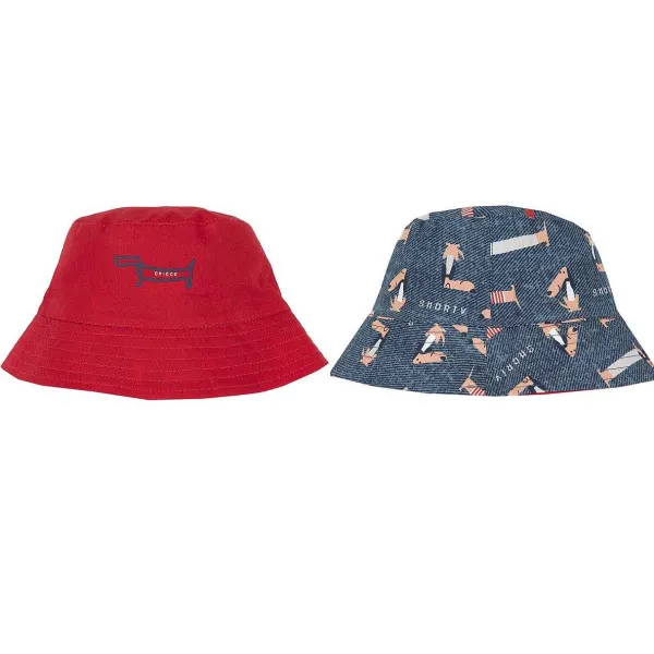 Cappelli, Guanti E Sciarpe | Chicco Cappello Reversibile Rosso Medio