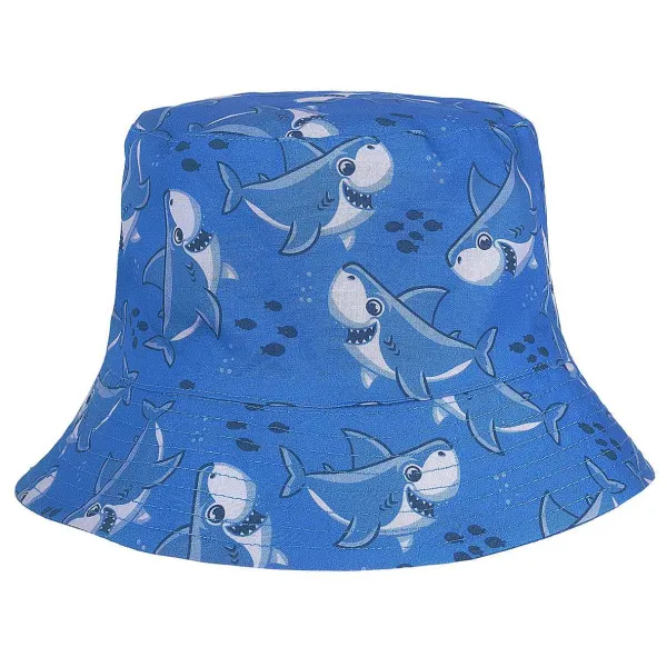 Cappelli, Guanti E Sciarpe | Chicco Cappello Reversibile Azzurro Medio