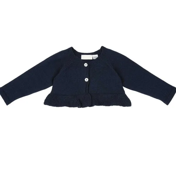 Cardigan | Chicco Cardigan Con Bottoni A Fiore