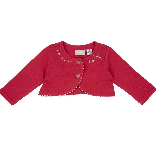 Cardigan | Chicco Cardigan Corto Di Cotone