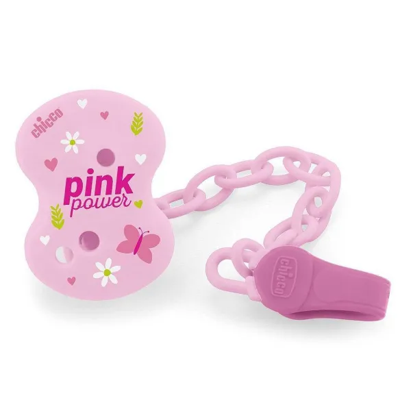 Catenelle E Portasucchietti | Chicco Catenella Easy Clip Per Succhietto Rosa