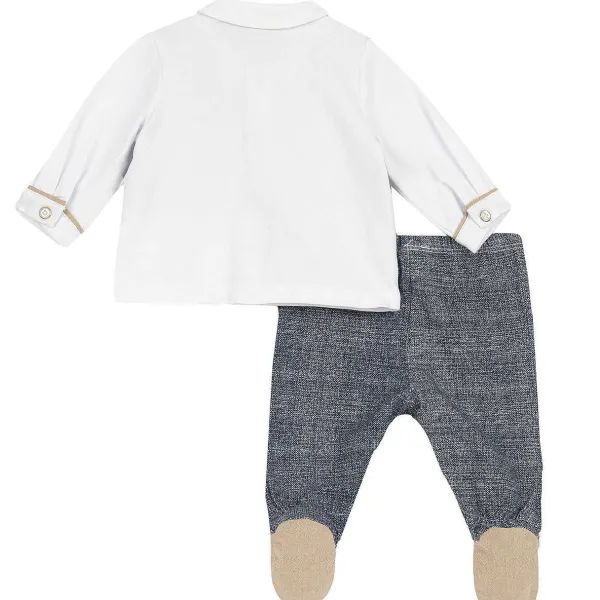 Completi | Chicco Completo Maglia E Pantaloni Con Piedini