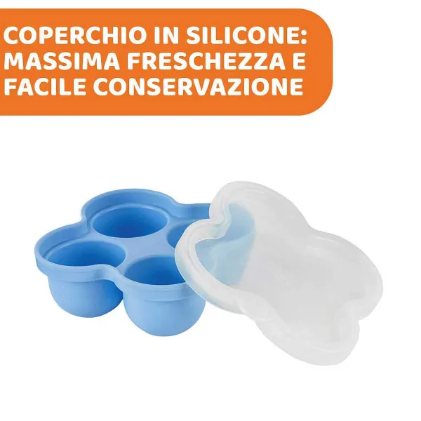 Accessori Pappa | Chicco Contenitore Multiporzione Easy Store&Pop