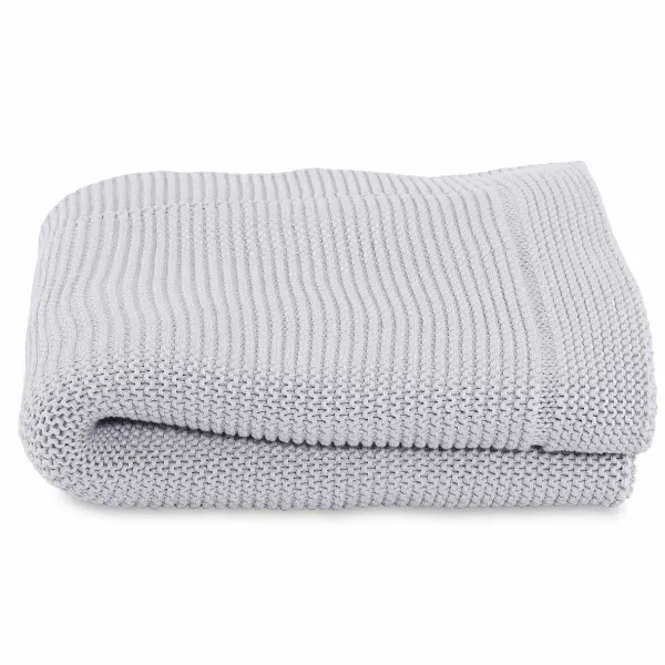 Primi Pupazzi E Copertine | Chicco Coperta Tricot Light Grey