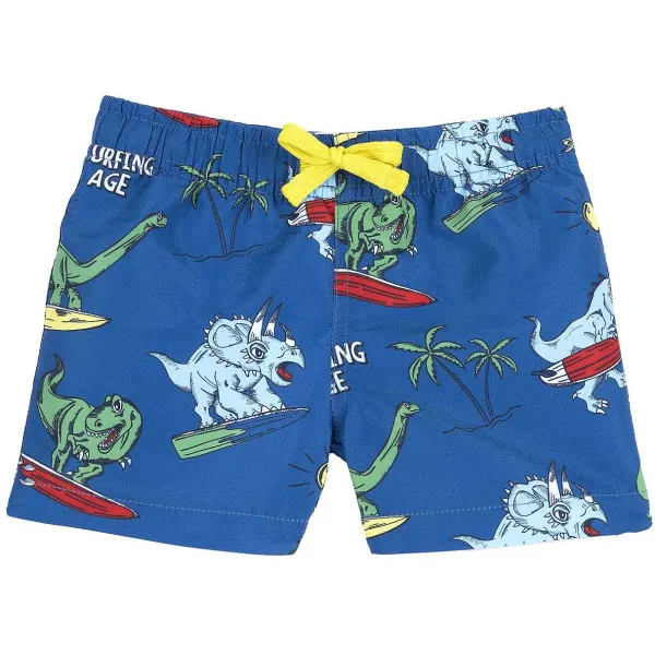 Costumi Da Bagno | Chicco Costume Boxer Con Dinosauri