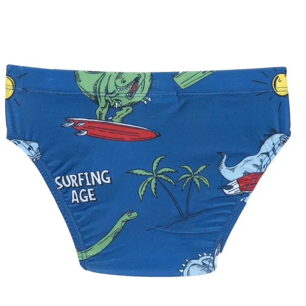 Costumi Da Bagno | Chicco Costume Slip Stampa Con Dinosauri