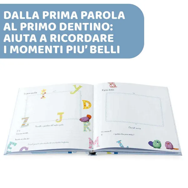 Album Nascita | Chicco Libro Ricordi Azzurro