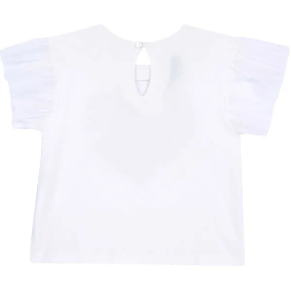 T-Shirt | Chicco Maglietta Con Maniche In Tulle