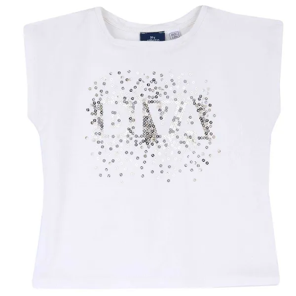 T-Shirt | Chicco Maglietta Con Paillettes