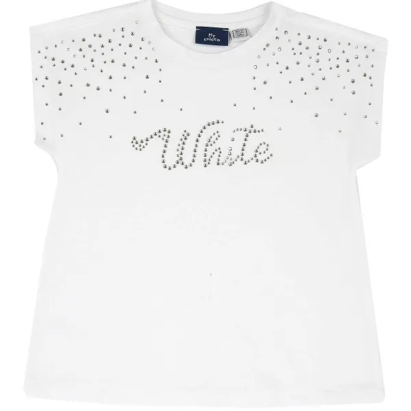 T-Shirt | Chicco Maglietta Con Strass