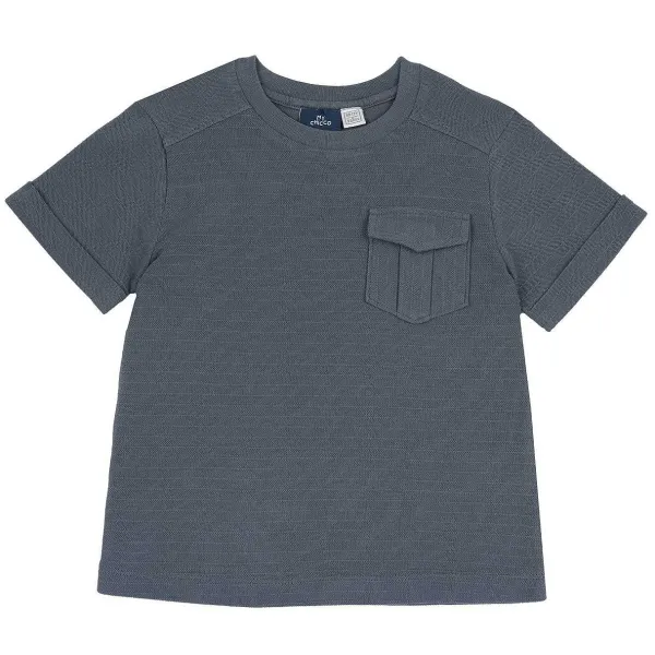 T-Shirt | Chicco Maglietta Manica Corta Azzurro Scuro