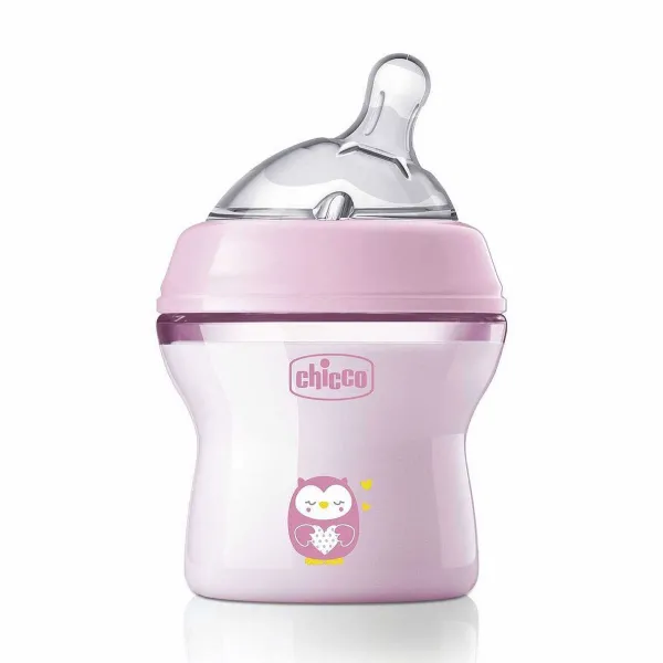 Biberon | Chicco Naturalfeeling Biberon 0M+ 150Ml Flusso Lento Rosa