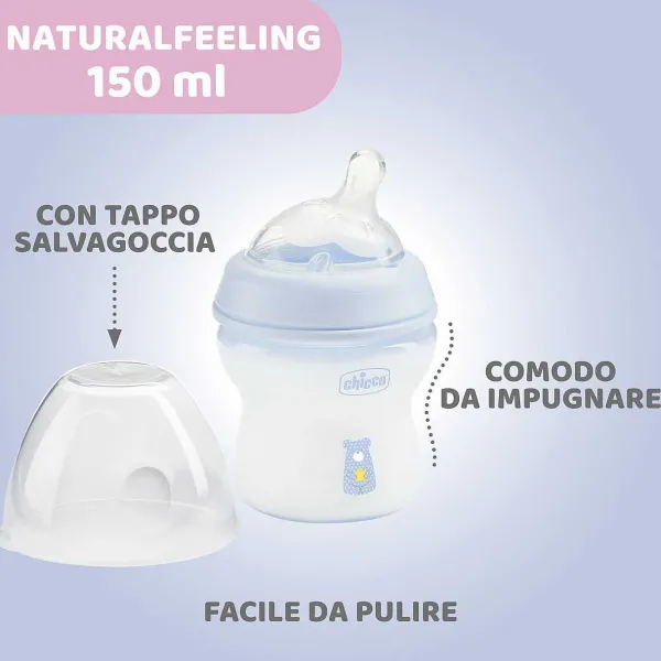 Biberon | Chicco Naturalfeeling Gift Set Rosa