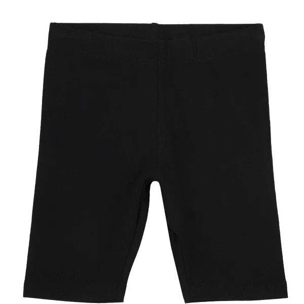 Pantaloni | Chicco Pantaloncini Biker Di Jersey Elasticizzato Nero