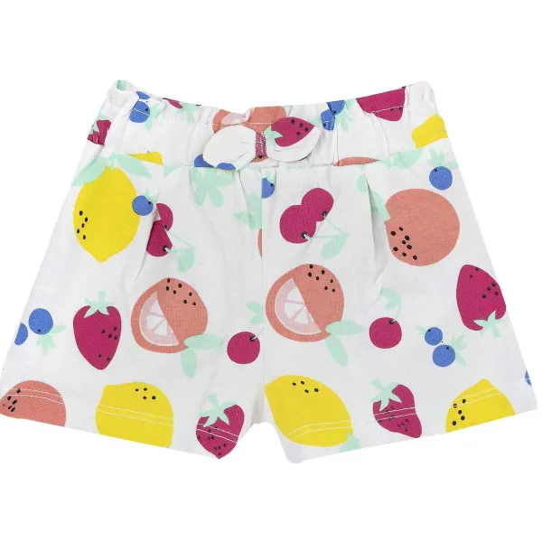 Pantaloni | Chicco Pantaloni Corti Con Frutta