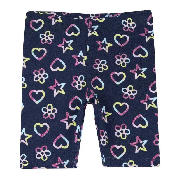 Pantaloni | Chicco Pantaloni Corti Fantasia Blu Stampato