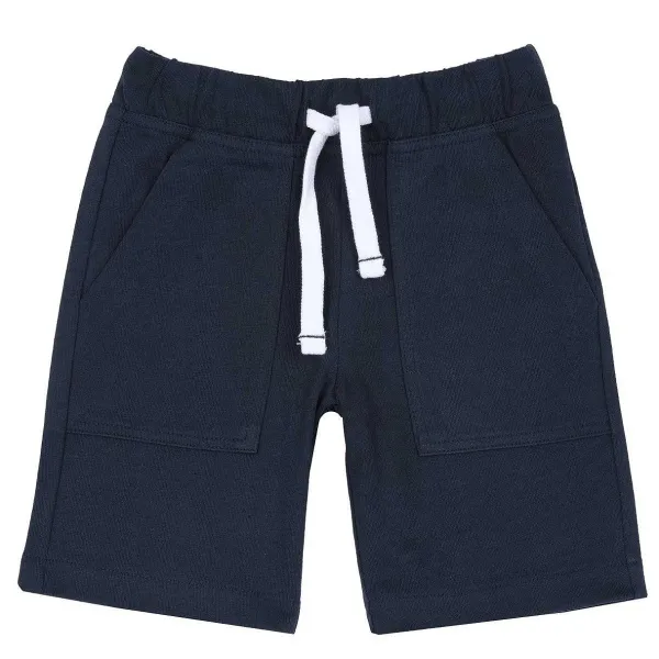 Pantaloni | Chicco Pantaloni Corti Tinta Unita Blu Scuro