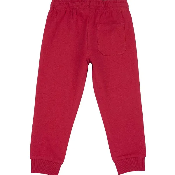 Pantaloni | Chicco Pantaloni Lunghi Di Jersey Con Stampa Rosso Medio