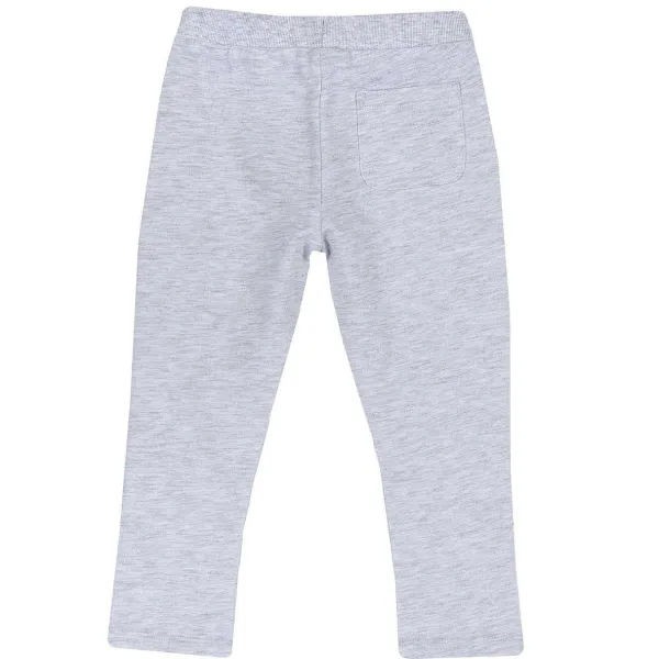 Pantaloni | Chicco Pantaloni Lunghi In Felpa Grigio Chiaro