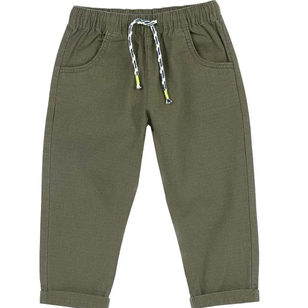 Pantaloni | Chicco Pantaloni Lunghi Modello Cargo Verde Scuro