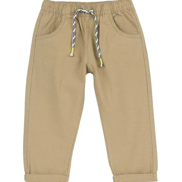 Pantaloni | Chicco Pantaloni Lunghi Modello Cargo Naturale Scuro