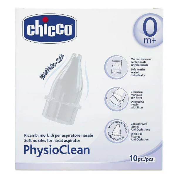 Pulizia Naso | Chicco Physioclean Ricambi Morbidi Per Aspiratore Nasale