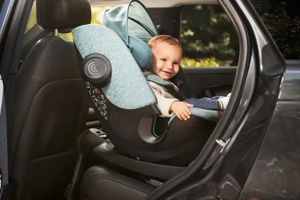 Seggiolini Auto Neonato | Chicco Seggiolino Auto Bi-Seat Air & Full 360 I-Size Base (40-150 Cm) Black Air