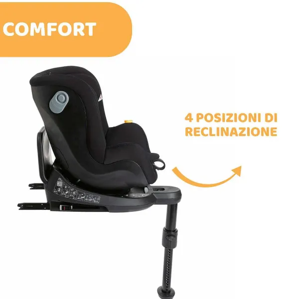 Seggiolini Auto Neonato | Chicco Seggiolino Auto Seat2Fit Air (45-105 Cm) Black Air