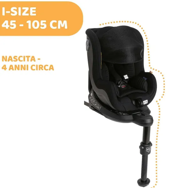 Seggiolini Auto Neonato | Chicco Seggiolino Auto Seat2Fit Air (45-105 Cm) Ink Air