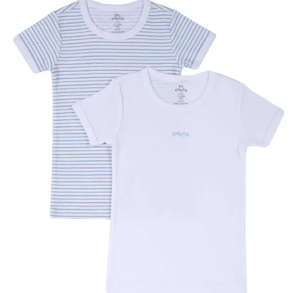 Body | Chicco Set Magliette Intime Di Costina Con Manica Corta