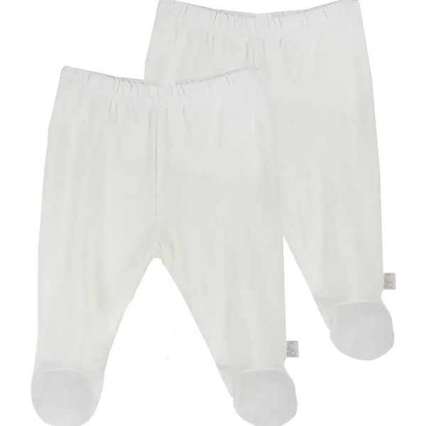 Tutine | Chicco Set Pantaloni Con Piedini Naturale