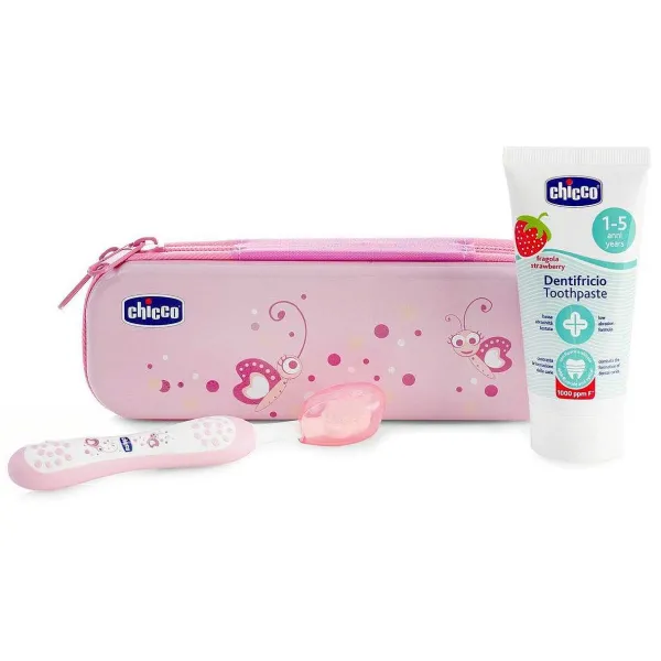 Igiene Orale | Chicco Set Primi Dentini Rosa