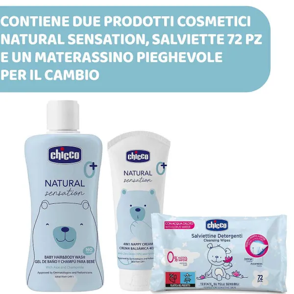 Set Cosmetica | Chicco Set Zaino Natural Sensation