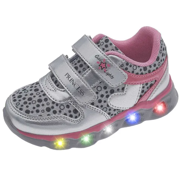 Sneakers | Chicco Sneakers Bambina Corral Argento-020