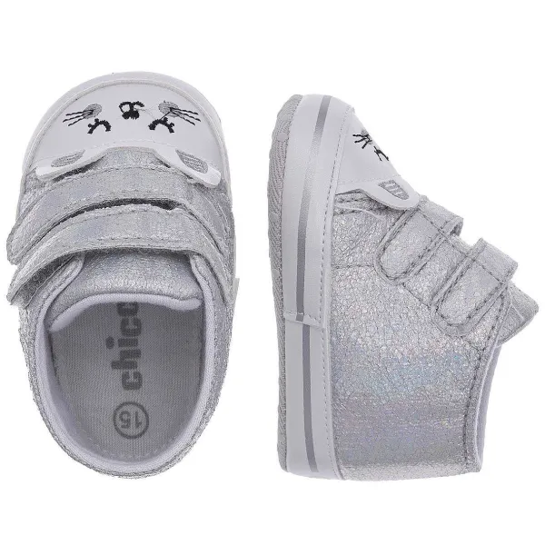 Sneakers | Chicco Sneakers Bambina Nolly Argento-020