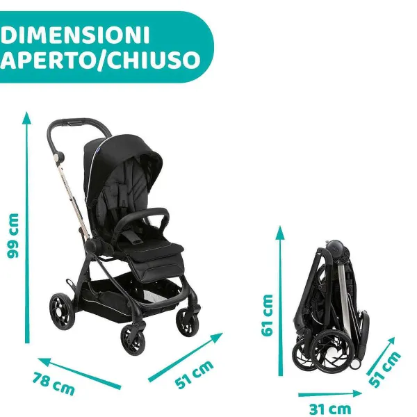 Trio E Sistemi Modulari | Chicco Trio One4Ever Con Kory Essential Pirate Black