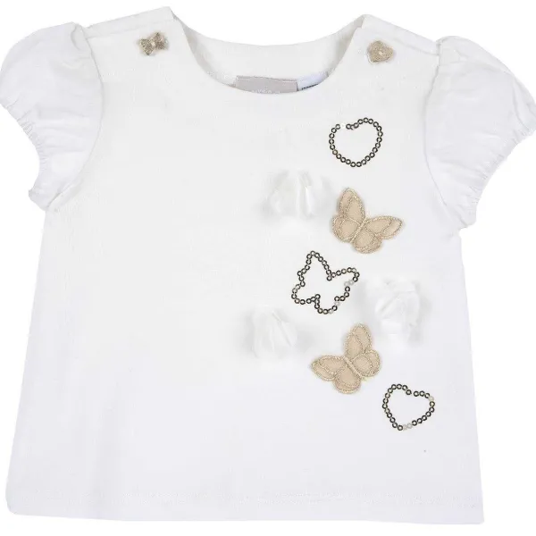 T-Shirt | Chicco T-Shirt Con Farfalline