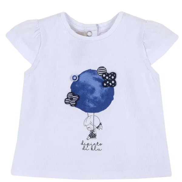 T-Shirt | Chicco T-Shirt Con Graziosa Mongolfiera