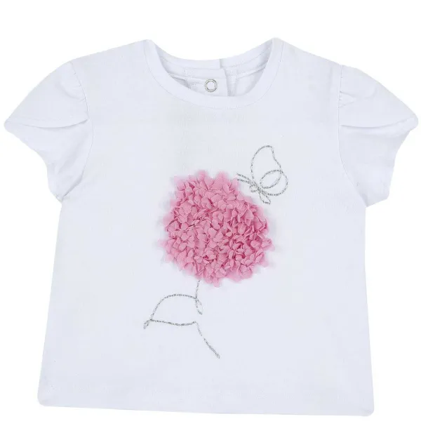 T-Shirt | Chicco T-Shirt Con Graziose Applicazioni