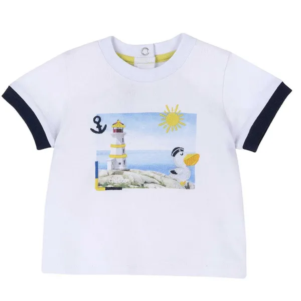 T-Shirt | Chicco T-Shirt Con Stampa Bianco