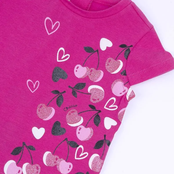 T-Shirt | Chicco T-Shirt Con Stampa Ciliegie