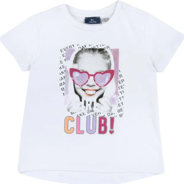 T-Shirt | Chicco T-Shirt Con Stampa Colorata