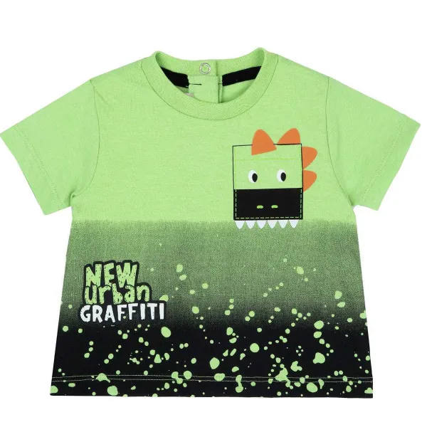 T-Shirt | Chicco T-Shirt Con Stampa Graffiti